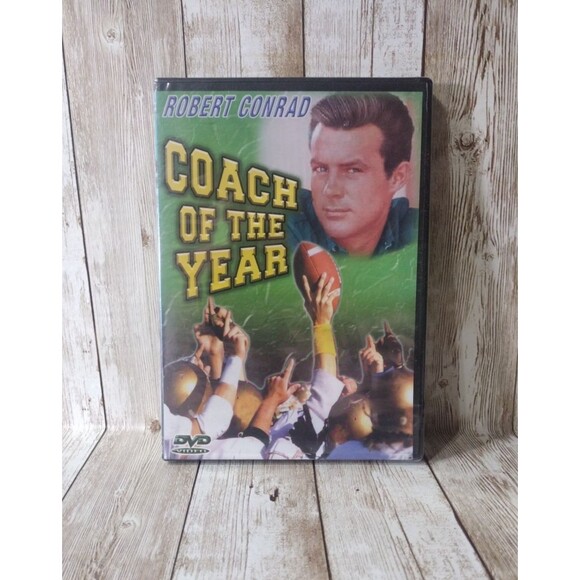 Coach of the Year DVD Staring Robert Conrad Football Movie Sports SEALED - Picture 1 of 4